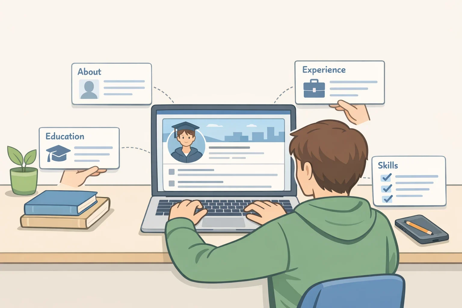 Networking Projects Examples LinkedIn Profile Examples for Students: What to Put in Every Key ...